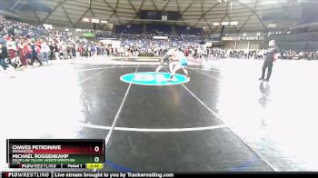 74 lbs Quarterfinal - Chaves Petronave, Washington vs Michael Roggenkamp, Enumclaw Yellow Jackets Wrestling Club