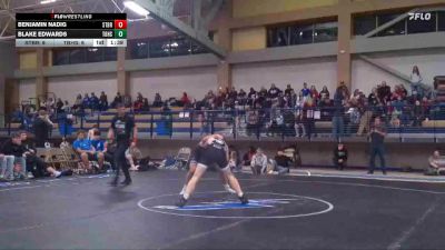 150 lbs Blake Edwards, Thunder Basin High School vs Benjamin Nadig, Sturgis Brown