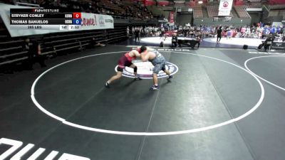 285 lbs Stryker Conley, KCWA - Kern County Wrestling Association vs Thomas Banuelos, OCWA - Orange County Wrestling Association