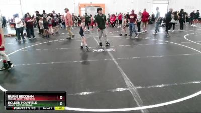 75 lbs Round 5 - Holden Holyfield, Legacy Elite Wrestling vs Burke Beckham, Knights Youth Wrestling