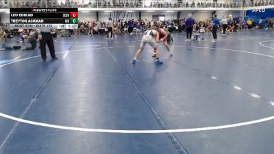 Elite 125 lbs Quarterfinal - Treyton Ackman, Upper Iowa vs Leo Edblad, St. Cloud State