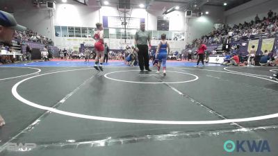 92 lbs Quarterfinal - Gatlin Earp, Chandler Takedown Club vs Isaac Emerald, Raw Wrestling Club