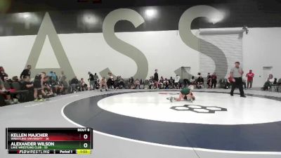 80 lbs Semis & 1st Wrestleback (8 Team) - Alexander Wilson, Lake Wrestling Club vs Kellen Majcher, Wrestling University
