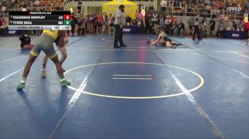 128 lbs Cons. Round 2 - Tyree Beal, Springfield Wrestling Club vs Thaddeus Bentley, Loveland