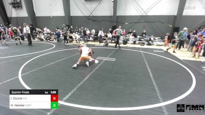 65 lbs Quarterfinal - Isaac Ozuna, The Wrestling Assylum vs Hawk Hecker, North Big Horn Rams