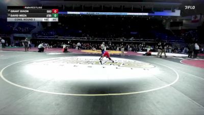 106 lbs Cons. Round 3 - Grant Dixon, Oakdale vs David Meza, Atwater