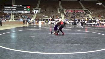 1A-4A 157 Cons. Round 4 - Sawyer Freed, Ranburne vs Andre Garrett, Alabama School For The Blind