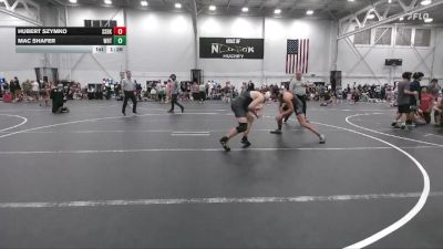 165 lbs Round 1 (4 Team) - Hubert Szymko, South Side WC Black vs Mac Shafer, Whitted Trained