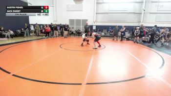140 lbs 7th Place - Austin Fishel, PA vs Jack Sweet, MI
