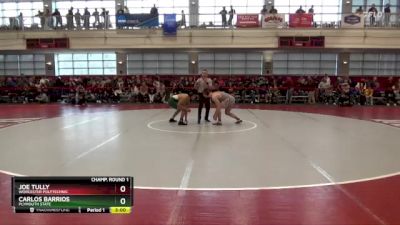 184 lbs Champ. Round 1 - Carlos Barrios, Plymouth State vs Joe Tully, Worcester Polytechnic