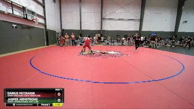 182 lbs Round 2 - Darius McCraigie, Omak Wrecking Crew Wrestling vs Jasper Armstrong, Askeo International Mat Club