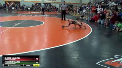 Cons. Semi - Slater Voshell, Iowa City MatPac vs Nash Bisaillon, Hammerin Hawks