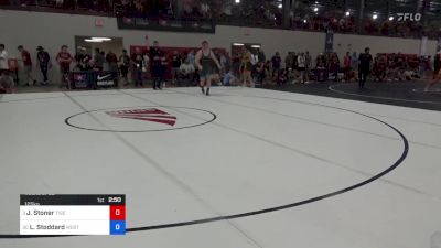 125 kg Round Of 32 - Jarrett Stoner, Tiger Style Wrestling Club vs Lucas Stoddard, West Point Wrestling Club