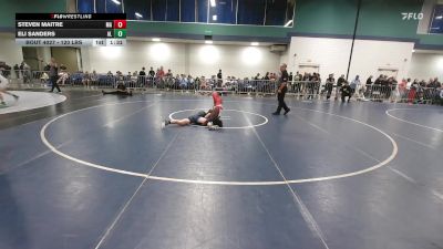 120 lbs Round Of 256 - Steven Maitre, MA vs Eli Sanders, AL