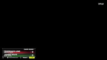 125 lbs. Champ. Round 1 - Jasmine Wolfe, Smith Cotton vs Temperance Lowe, Park HIll South