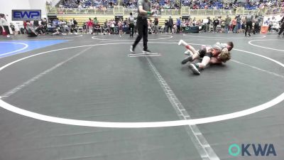 67 lbs Quarterfinal - Sailor Smith, Bartlesville Wrestling Club vs Brantley Brunger, Raw Wrestling Club