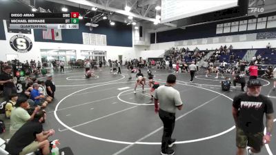 120 lbs Quarterfinal - Michael Bernabe, Dethrone WC vs Diego Arias, Savage House Wrestling Club