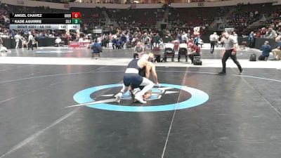 4A 150 lbs Cons. Semi - Kade Aguirre, Silver vs Angel Chavez, Goddard