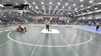 149 lbs Cons. Round 4 - Christopher Gliaos, Hunter vs Sean Aldrich, Utica