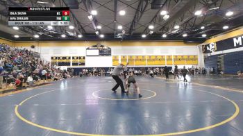 112 lbs Quarterfinal - Isla Silva, Mt. Lebanon vs Ava Diulus, Pine-Richland