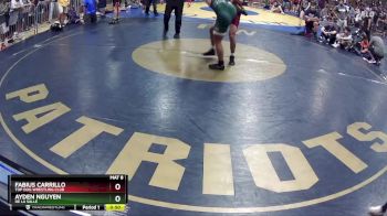 174 lbs Cons. Round 2 - Ayden Nguyen, De La Salle vs Fabius Carrillo, Top Dog Wrestling Club