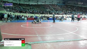 118 lbs Consi Of 16 #2 - Dolin Parnell, Mustang Middle School vs Turner Engelbert, Edmond North