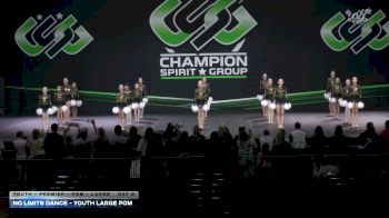 No Limits Dance - Youth Large Pom [2026 Youth - Premier - Pom - Large Day 2] 2026 CSG Dance Grand Nationals