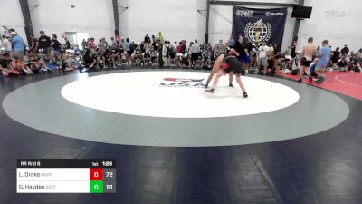 145 lbs Rr Rnd 6 - Lucas Drake, Mat Assassins K8 A vs Grady Hayden, Brothers Of WOW