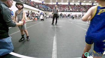 46 lbs Round Of 16 - Easton Spencer, Piedmont vs Kyren Hiracheta, Carl Albert