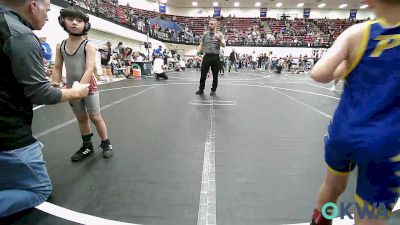 46 lbs Round Of 16 - Easton Spencer, Piedmont vs Kyren Hiracheta, Carl Albert