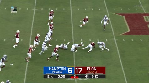 Replay: Hampton vs Elon | Sep 27 @ 2 PM