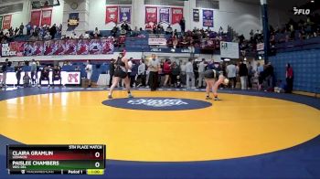 170 lbs 5th Place Match - Claira Gramlin, Lebanon vs Paislee Chambers, Wes-Del