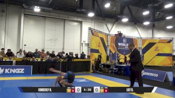 LILY B. vs KIMBERLY N. 2025 World IBJJF Jiu-Jitsu No-Gi Championship