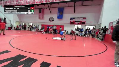 JH 126 lbs Champ. Round 3 - Karisma Bolds, DEL CITY vs Jersey Yanes, DEER CREEK (ED)