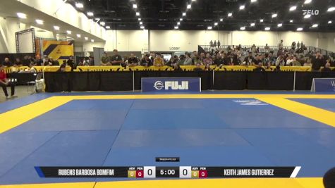 Keith James Gutierrez vs Rubens Barbosa Bomfim 2025 World IBJJF Jiu-Jitsu No-Gi Championship