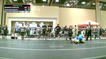 144 lbs Round Of 64 - Brandon Sandoval, Rancho Mirage HS vs Evan Bustamante, Red Wolf WC