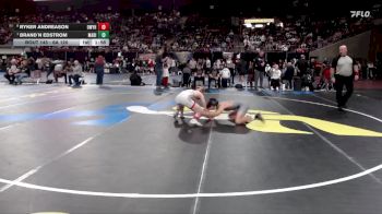 6A 120 lbs Quarterfinal - Brand`n Edstrom, Madison vs Ryker Andreason, Owyhee