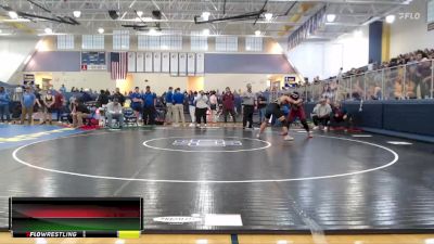 215 lbs Champ. Round 1 - Jaden Johnson, D`Iberville High School vs Chance Robinson, New Albany High School