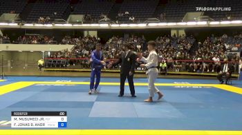 MICHAEL MUSUMECI JR. vs FRANCISCO JONAS B. ANDRADE 2021 World Jiu-Jitsu IBJJF Championship
