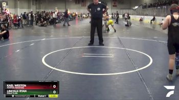 130 lbs 3rd Place Match - Kael Weston, Manton Monsters vs Lincoln Ryan, Eagle Claw