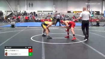 157 lbs Consolation - Colton Yapoujian, Cornell vs Jared Franek, North Dakota State