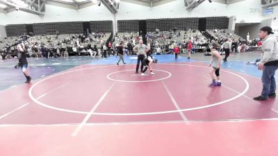 89-M lbs Consi Of 8 #2 - Mason Rausenberger, Savage Wrestling Academy vs Jake Baginski, Montville Broncos