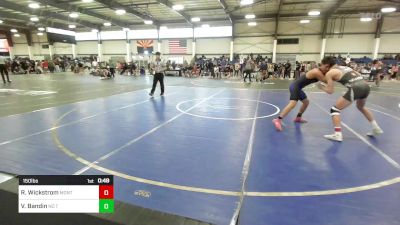 150 lbs Consi Of 16 #2 - River Wickstrom, Montazuma Cortez vs Vincent Bandin, No Team