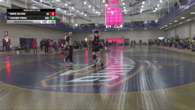 149 lbs Quarterfinal - Mike Glynn, RIT vs Xavier Pena, Centenary