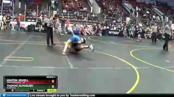 102 lbs Round 2 (4 Team) - Ashton Jewell, Brighton Black vs Thomas Almaguer, Plainwell