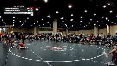 106 lbs Cons. Semi - Maddison Hopper, Millington Central vs Isabella Sanchez, MatClash