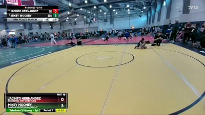 70 lbs 3rd Place Match - Jacinto Hernandez, Takedown-City Wrestling vs Mikey Mooney, Bandas Wrestling Academy