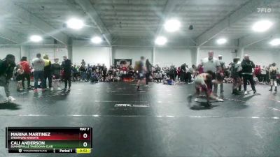 70/75 Round 1 - Cali Anderson, Summerville Takedown Club vs Marina Martinez, Stratford Knights