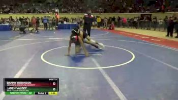 119 lbs Champ. Round 1 - Danny Robinson, Oklahoma Wrestling Academy vs Jaden Valdez, Wesley Club Wrestling