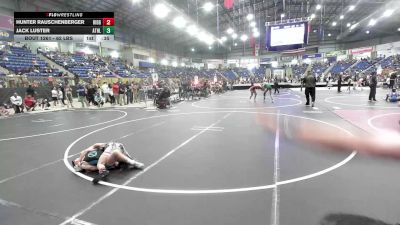 62 lbs Semifinal - Hunter Rauschenberger, Ridge WC vs Jack Luster, Athlos Wrestling